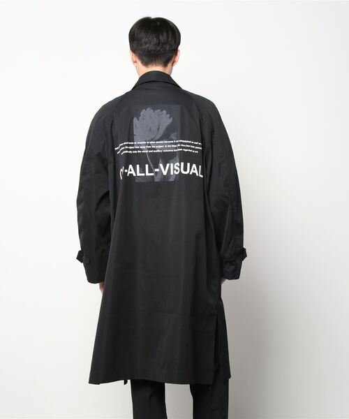 A4A(エーフォーエー)の「A4A/エーフォーエー/ステンカラーコート(ステンカラーコート・メンズ・ブラック/ベージュ・MEDIUM/LARGE)」の8枚目の写真