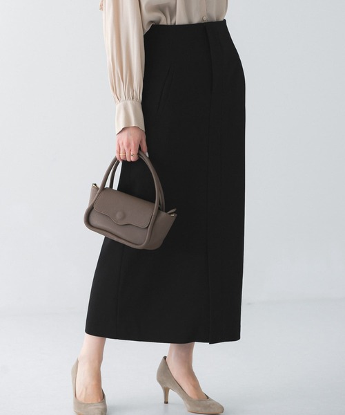 URBAN RESEARCH ROSSO WOMEN（アーバンリサーチ　ロッソ）の「マルチWAYロングタイトスカート（スカート・レディース・ブラック/オフホワイト・38/36）」の3枚目の写真