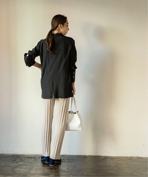 ADAWAS（アダワズ）の「【ADAWAS】PLEATED STITCHニットパンツ◆（その他パンツ・レディース・ピンク/ブラウン/ブラック/ナチュラル・FREE）」の21枚目の写真