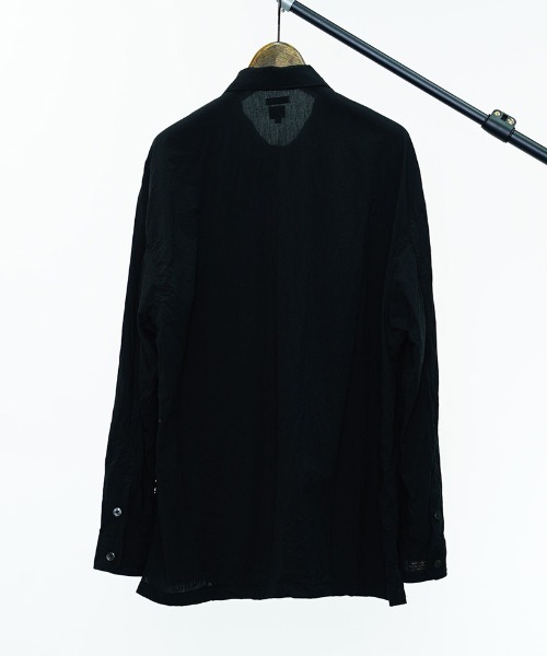 EGO TRIPPING（エゴトリッピング）の「ms4954-HBT SHIRTS シャツ（シャツ/ブラウス・メンズ・ブラック/カーキ・46/48）」の4枚目の写真