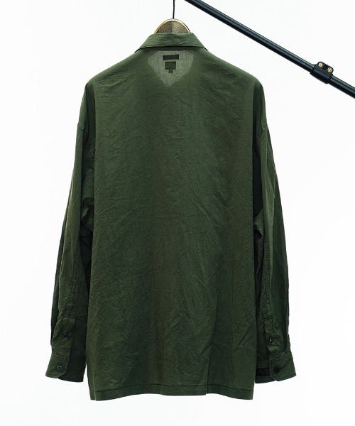 EGO TRIPPING（エゴトリッピング）の「ms4954-HBT SHIRTS シャツ（シャツ/ブラウス・メンズ・ブラック/カーキ・46/48）」の20枚目の写真