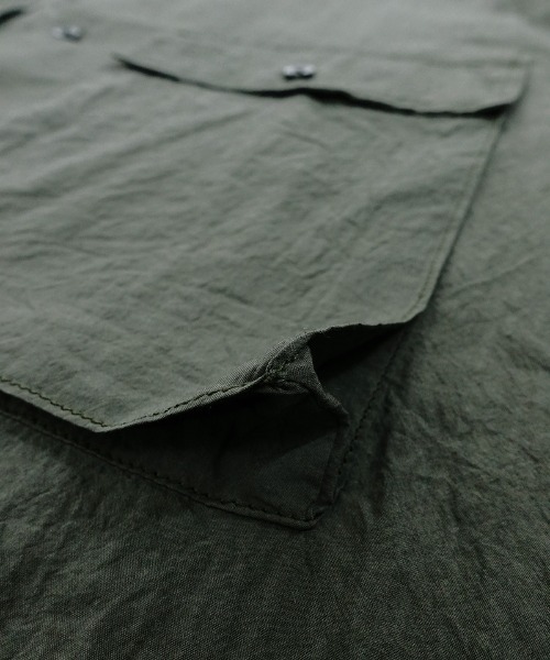 EGO TRIPPING（エゴトリッピング）の「ms4954-HBT SHIRTS シャツ（シャツ/ブラウス・メンズ・ブラック/カーキ・46/48）」の5枚目の写真