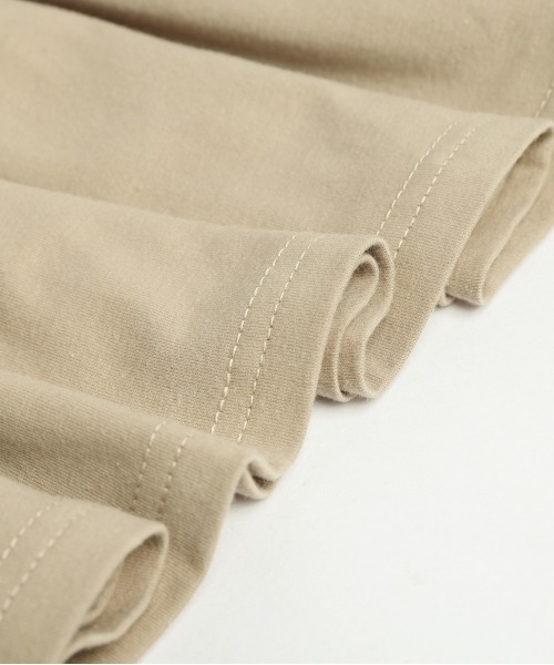 バックロゴティアードロングワンピース