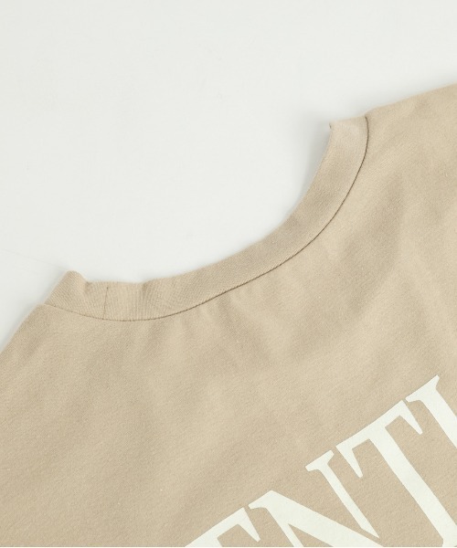 バックロゴティアードロングワンピース