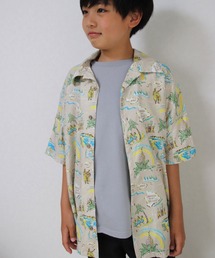 MAKE YOUR DAY | アロハ柄半袖シャツ■150.160cm(シャツ/ブラウス)