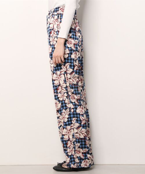 MAISON SCOTCH（メゾンスコッチ）の「プリント ワイドパンツ【164792】（その他パンツ・レディース・ブルー系その他・SMALL/MEDIUM/X-SMALL）」の2枚目の写真