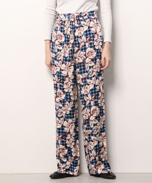MAISON SCOTCH（メゾンスコッチ）の「プリント ワイドパンツ【164792】（その他パンツ・レディース・ブルー系その他・SMALL/MEDIUM/X-SMALL）」の6枚目の写真