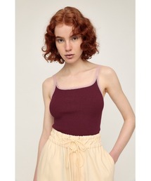 TULLE NECK T/T チュールネック タンクトップ