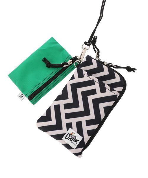 Drifter（ドリフター）の「■Drifter ミニマルWポーチ＊（ショルダーバッグ・レディース・その他1/ブラック/レオパード・FREE）」の9枚目の写真