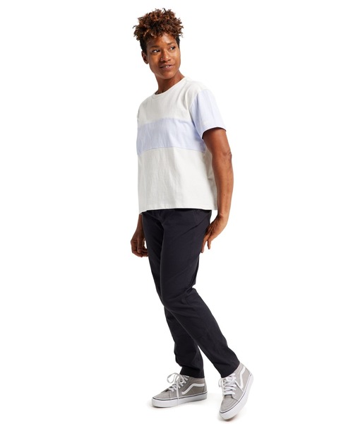 BURTON(バートン)の「ヘビーウェイト ジャージー 半袖 Tシャツ オーガニックコットン 防縮(Tシャツ/カットソー・レディース・ホワイト×パープル・S/M/XS)」の3枚目の写真