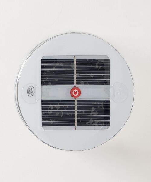 POLeR OUTDOOR STUFF(ポーラーアウトドアスタッフ)の「POLeR OUTDOOR STUFF/ポーラーアウトドアスタッフ POLER INFLATABLE SOLAR LAMP - CLEAR(アウトドアグッズ・メンズ・ホワイト・FREE)」の5枚目の写真