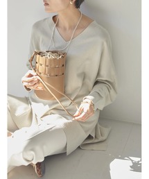 AMERICAN HOLIC | ハーフメッシュバケットバッグ(ショルダーバッグ)