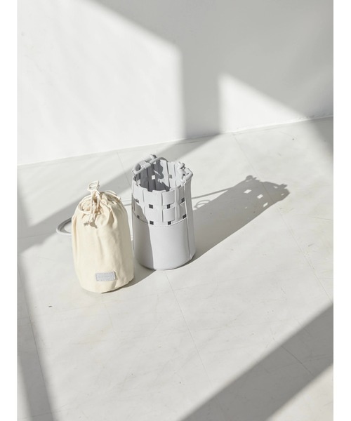 AMERICAN HOLIC（アメリカンホリック）の「ハーフメッシュバケットバッグ（ショルダーバッグ・レディース・ライトブルー/ブラック/ブラウン/アイボリー・FREE）」の10枚目の写真