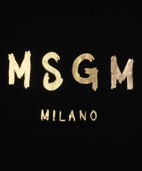 MSGM（エムエスジーエム）の「MSGM ブラッシュロゴ Tシャツ