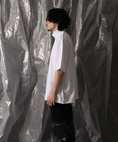 OPEN YY HOMESICK 半袖Tシャツ A'GEM/9 / エージェムナイン』ハイネック半袖Tシャツ A'GEM/9│A