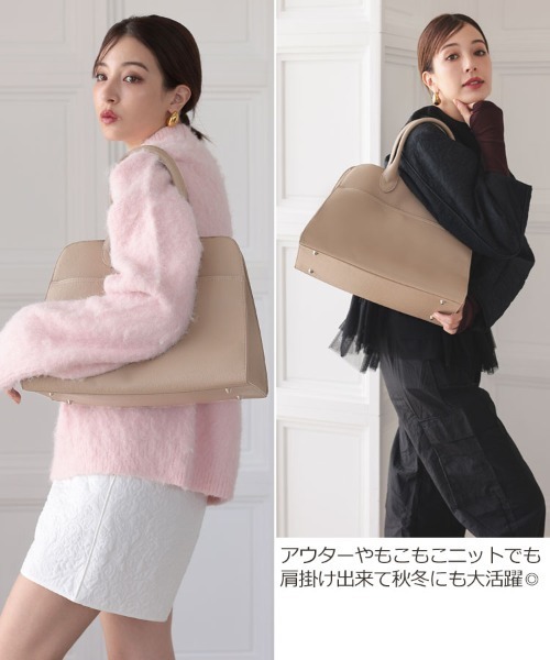 DONOBAN（ドノバン）の「「A4対応」サイドベルト A4トートバッグ（トートバッグ・レディース・ブラック/グレイッシュベージュ/ベージュ系その他・ONESIZE）」の21枚目の写真