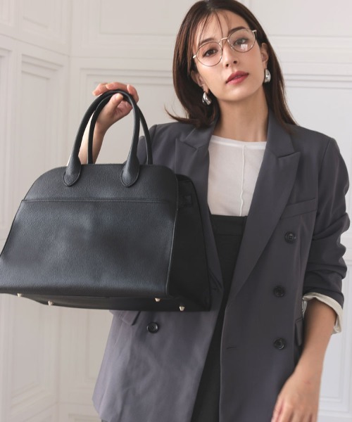 DONOBAN（ドノバン）の「「A4対応」サイドベルト A4トートバッグ（トートバッグ・レディース・ブラック/グレイッシュベージュ/ベージュ系その他・ONESIZE）」の14枚目の写真