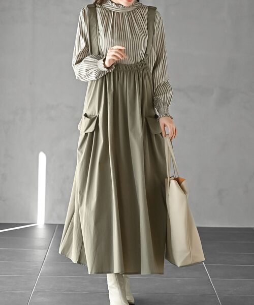 アウトポケットジャンスカート（ジャンパースカート）｜rps（アール