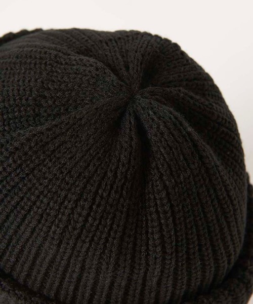 Mighty Shine(マイティシャイン)の「mko10422- Fisherman Roll Knit Cap ニットキャップ(ニットキャップ/ビーニー・メンズ・ネイビー/カーキ/ブラック/オレンジ/ブラウン・FREE)」の10枚目の写真