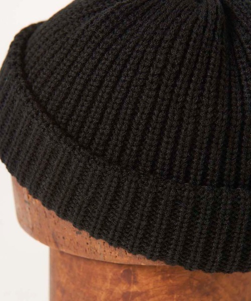 Mighty Shine(マイティシャイン)の「mko10422- Fisherman Roll Knit Cap ニットキャップ(ニットキャップ/ビーニー・メンズ・ネイビー/カーキ/ブラック/オレンジ/ブラウン・FREE)」の13枚目の写真