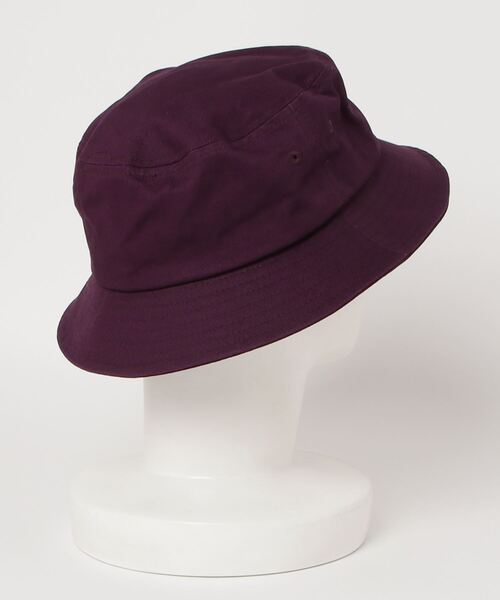 FRUIT OF THE LOOM（フルーツオブザルーム）の「FRUIT OF THE LOOM/ LOGO EMB BUCKET HAT ロゴ バケットハット 14713000（ハット・メンズ・パープル/ホワイト/ブラック/ベージュ/ピンク系その他/グリーン系その他/ブルー・FREE）」の12枚目の写真