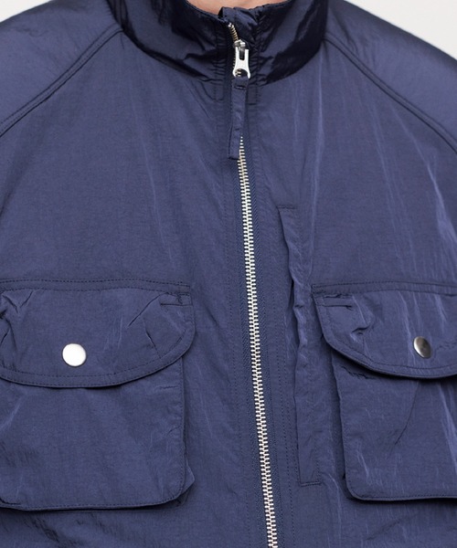 POP TRADING COMPANY(ポップトレーディングカンパニー)の「POP TRADING COMPANY/ポップトレーディングカンパニー/Pop Safari Vest/サファリベスト(ベスト・メンズ・ネイビー・LARGE/MEDIUM)」の3枚目の写真