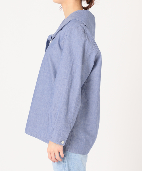 IENA LA BOUCLE ライトデニムブルゾン2023ss新品 期間限定価格】2023SS イエナ IENA LA BOUCLE ライトデニム