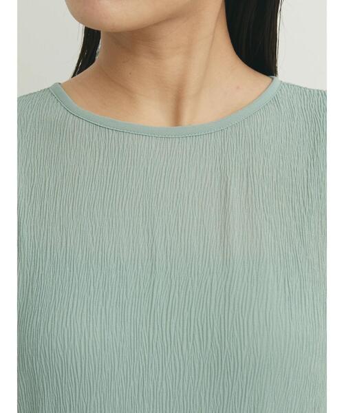 armonia（アルモニーア）の「armonia. ﾖｳﾘｭｳﾌﾟﾘｰﾂｼｱｰﾜﾝﾋﾟｰｽ（ワンピース・レディース・ブラック/カーキ/ブルー・FREE）」の13枚目の写真