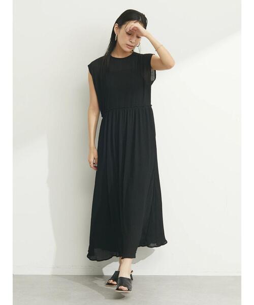 armonia（アルモニーア）の「armonia. ﾖｳﾘｭｳﾌﾟﾘｰﾂｼｱｰﾜﾝﾋﾟｰｽ（ワンピース・レディース・ブラック/カーキ/ブルー・FREE）」の18枚目の写真