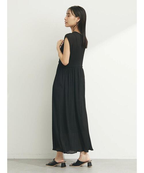 armonia（アルモニーア）の「armonia. ﾖｳﾘｭｳﾌﾟﾘｰﾂｼｱｰﾜﾝﾋﾟｰｽ（ワンピース・レディース・ブラック/カーキ/ブルー・FREE）」の19枚目の写真