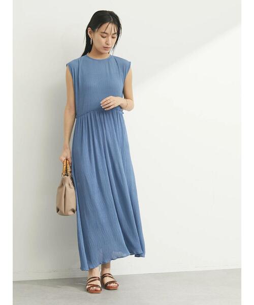 armonia（アルモニーア）の「armonia. ﾖｳﾘｭｳﾌﾟﾘｰﾂｼｱｰﾜﾝﾋﾟｰｽ（ワンピース・レディース・ブラック/カーキ/ブルー・FREE）」の21枚目の写真