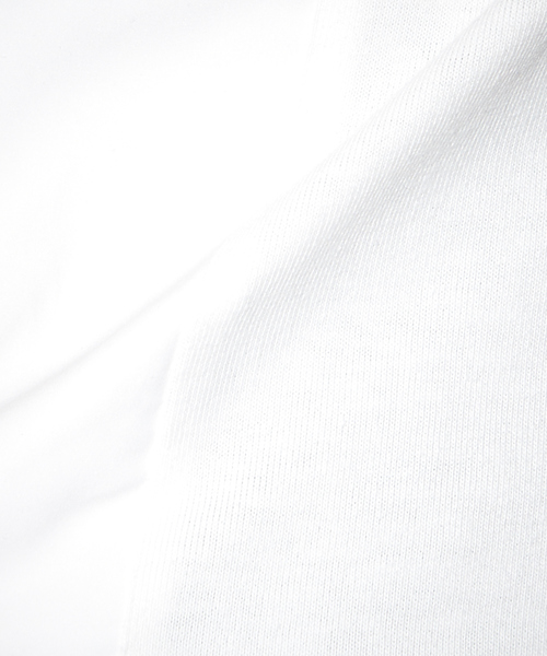 【セール】【BLANC】異素材ガゼット半袖Tシャツ（Tシャツ/カットソー）｜5351 POUR LES HOMMES（ゴーサンゴーイチプールオム）