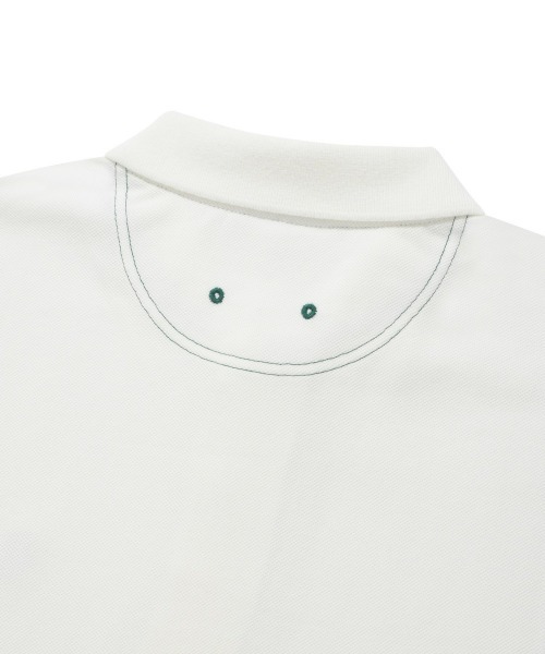 COVERNAT(カバーナット)の「【COVERNAT】COOLCOTTON WAPPEN PIQUE T-SHIRTS / カバーナット クールコットン ワッペン ピケ Tシャツ(Tシャツ/カットソー・メンズ・ブラック/グリーン/ホワイト/ネイビー/グレー・LARGE/SMALL/MEDIUM/X-LARGE)」の11枚目の写真