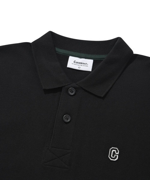 COVERNAT(カバーナット)の「【COVERNAT】COOLCOTTON WAPPEN PIQUE T-SHIRTS / カバーナット クールコットン ワッペン ピケ Tシャツ(Tシャツ/カットソー・メンズ・ブラック/グリーン/ホワイト/ネイビー/グレー・LARGE/SMALL/MEDIUM/X-LARGE)」の14枚目の写真