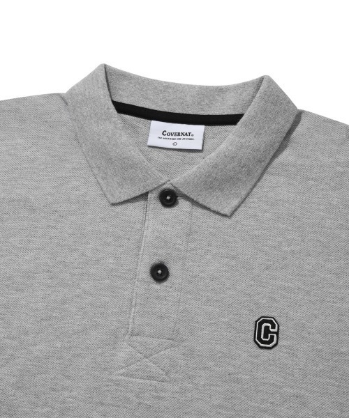 COVERNAT(カバーナット)の「【COVERNAT】COOLCOTTON WAPPEN PIQUE T-SHIRTS / カバーナット クールコットン ワッペン ピケ Tシャツ(Tシャツ/カットソー・メンズ・ブラック/グリーン/ホワイト/ネイビー/グレー・LARGE/SMALL/MEDIUM/X-LARGE)」の21枚目の写真