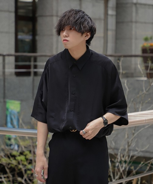 セール】にっしー×JUNRed ワンサイドラグラントレンチオーバー