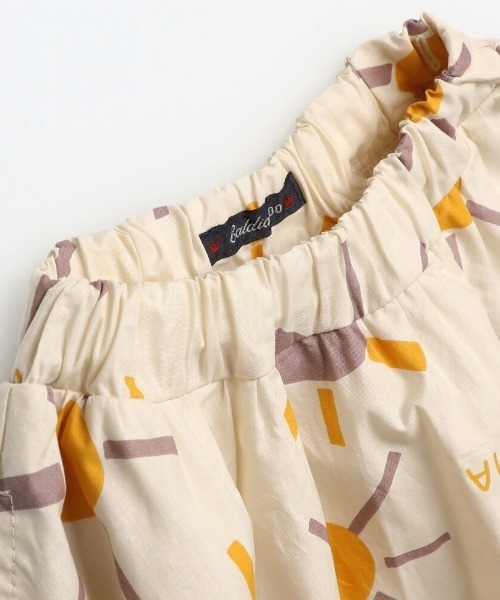 Caldia(カルディア)の「CAやわらかブロード総柄スカート(スカート・キッズ・オートミール/ラベンダー/コーラルピンク・90/100/110/120/130)」の7枚目の写真