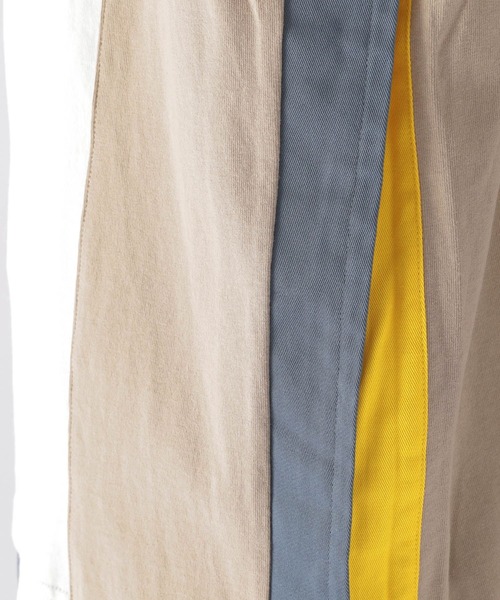 niko and...（ニコアンド）の「配色サイドプリーツTシャツ（Tシャツ/カットソー・メンズ・ネイビー/オフホワイト/ライトブルー・MEDIUM/LARGE）」の22枚目の写真