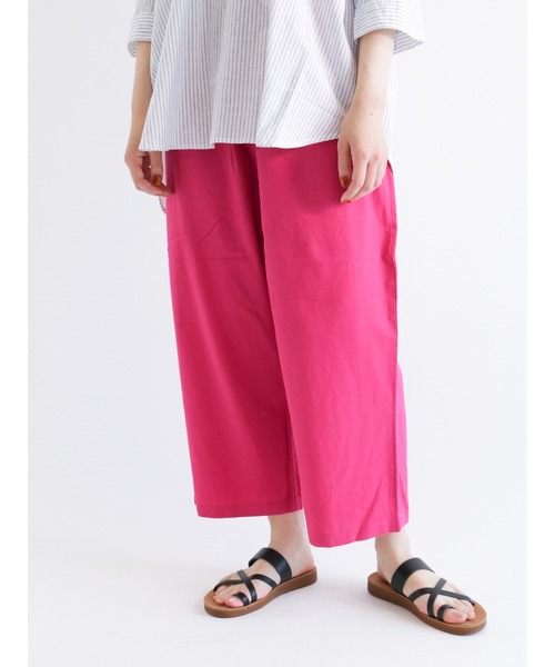 サマンサモスモス 【kazumi×Samansa Mos2】刺繍パンツ　ピンク kazumi×Samansa Mos2】刺繍パンツ（ブラック/ピンク/ベージュ