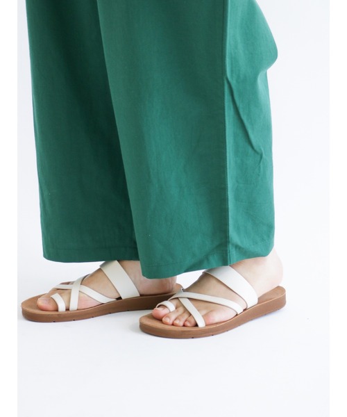 Samansa Mos2(サマンサ モスモス)の「ツイルカラーイージーパンツ(その他パンツ・レディース・グリーン/ブラック/イエロー/ピンク/ベージュ・フリ-)」の17枚目の写真