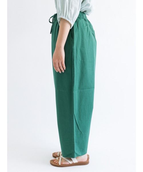 Samansa Mos2(サマンサ モスモス)の「ツイルカラーイージーパンツ(その他パンツ・レディース・グリーン/ブラック/イエロー/ピンク/ベージュ・フリ-)」の16枚目の写真