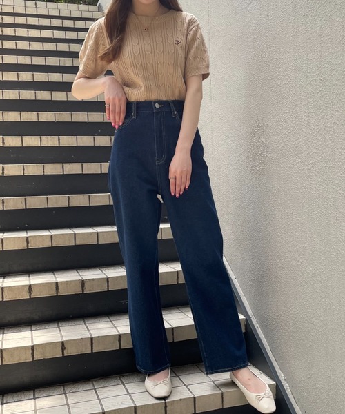 WEGO（ウィゴー）の「∴yukie×WEGO/イニシャルケーブルセーター（ニット/セーター・レディース・ベージュ/アイボリー・FREE）」の20枚目の写真