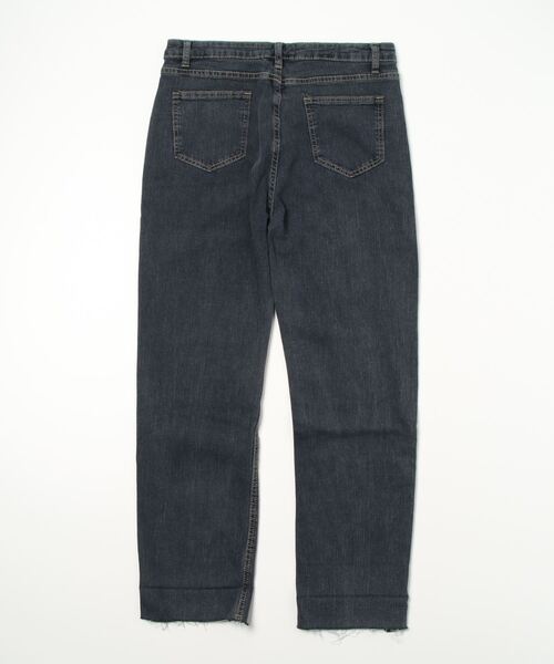 MAISON BREEZE(メゾンブリーズ)の「【MAISON BREEZE】カットオフロールアップデニムパンツ KNF(デニムパンツ・レディース・サックスブルー/ブルー・FREE)」の7枚目の写真