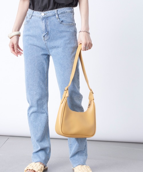 MAISON BREEZE(メゾンブリーズ)の「【MAISON BREEZE】カットオフロールアップデニムパンツ KNF(デニムパンツ・レディース・サックスブルー/ブルー・FREE)」の12枚目の写真