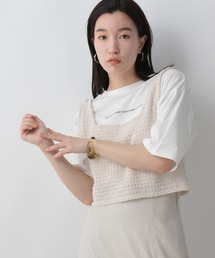 LOWRYS FARM | カノコアミニットビスチェ　297183(ベスト)