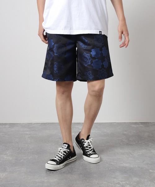 JOURNAL STANDARD(ジャーナルスタンダード)の「ジャガード ショーツ(その他パンツ・メンズ・ブラック/ネイビー/カーキ/ボルドー・MEDIUM/LARGE)」の1枚目の写真