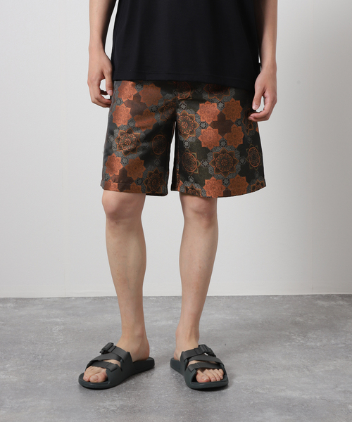 JOURNAL STANDARD(ジャーナルスタンダード)の「ジャガード ショーツ(その他パンツ・メンズ・ブラック/ネイビー/カーキ/ボルドー・MEDIUM/LARGE)」の3枚目の写真