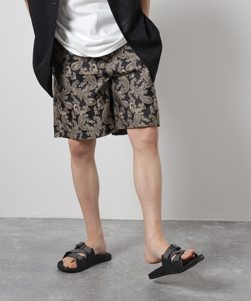 JOURNAL STANDARD(ジャーナルスタンダード)の「ジャガード ショーツ(その他パンツ・メンズ・ブラック/ネイビー/カーキ/ボルドー・MEDIUM/LARGE)」の2枚目の写真