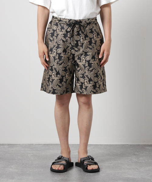 JOURNAL STANDARD(ジャーナルスタンダード)の「ジャガード ショーツ(その他パンツ・メンズ・ブラック/ネイビー/カーキ/ボルドー・MEDIUM/LARGE)」の5枚目の写真