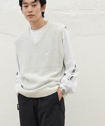 XLARGE / エクストララージ 2TONE KNIT VEST ツートーン ニット ベスト